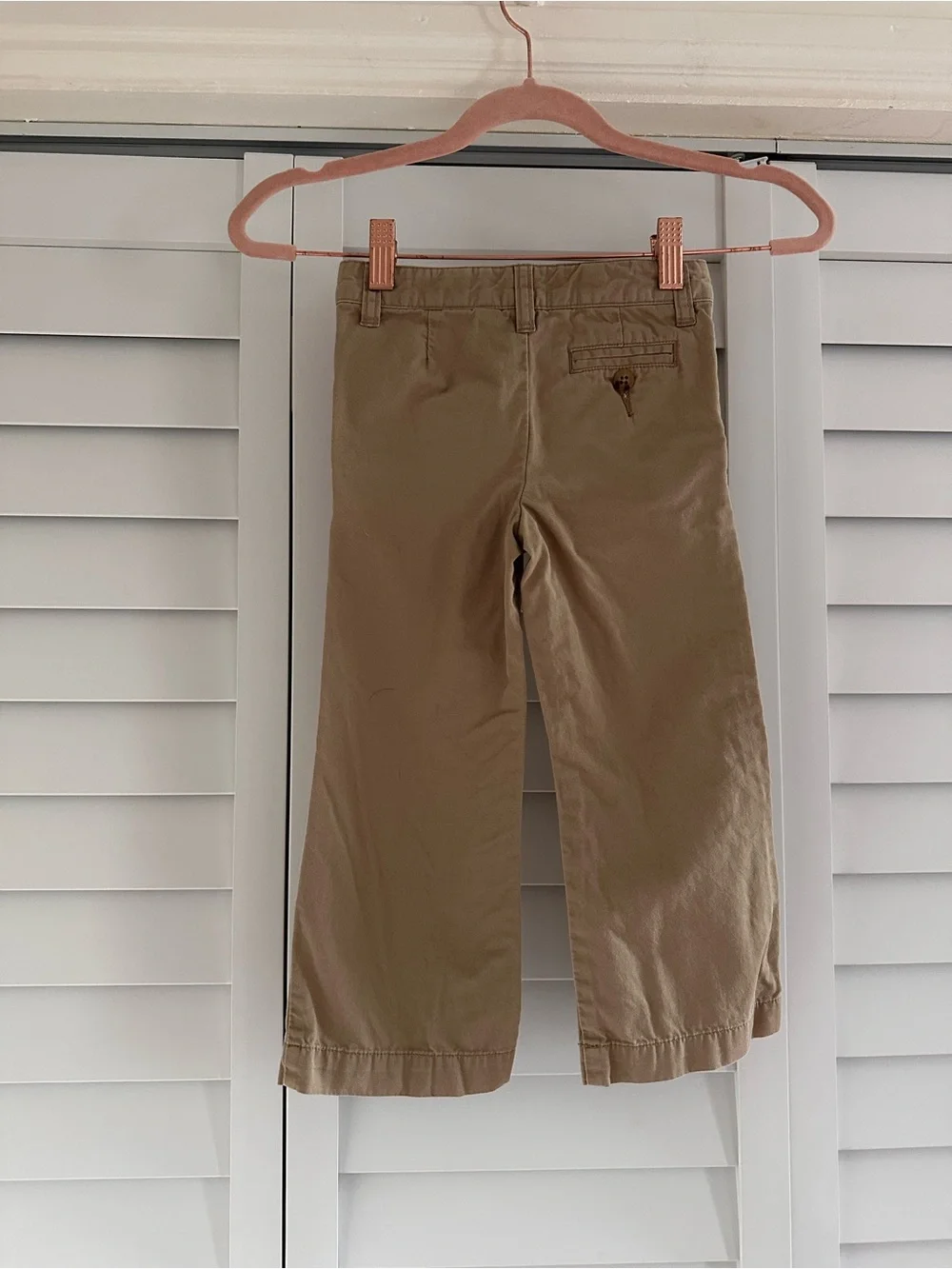 Ralph Lauren Girl’s Tan Khaki Flare Pants